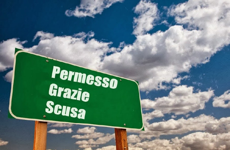 scusa permesso