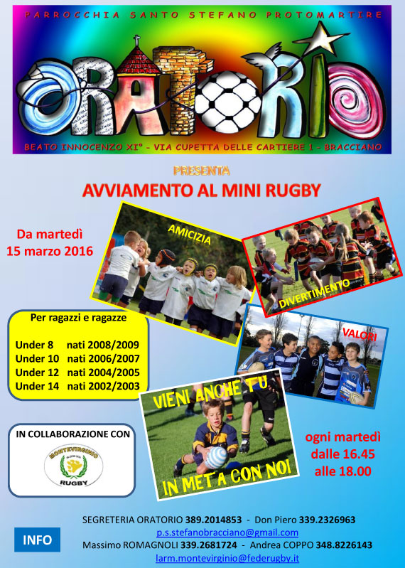 avviamento minirugby